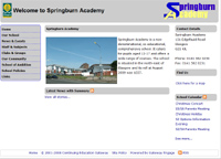 Springburn Academy Website